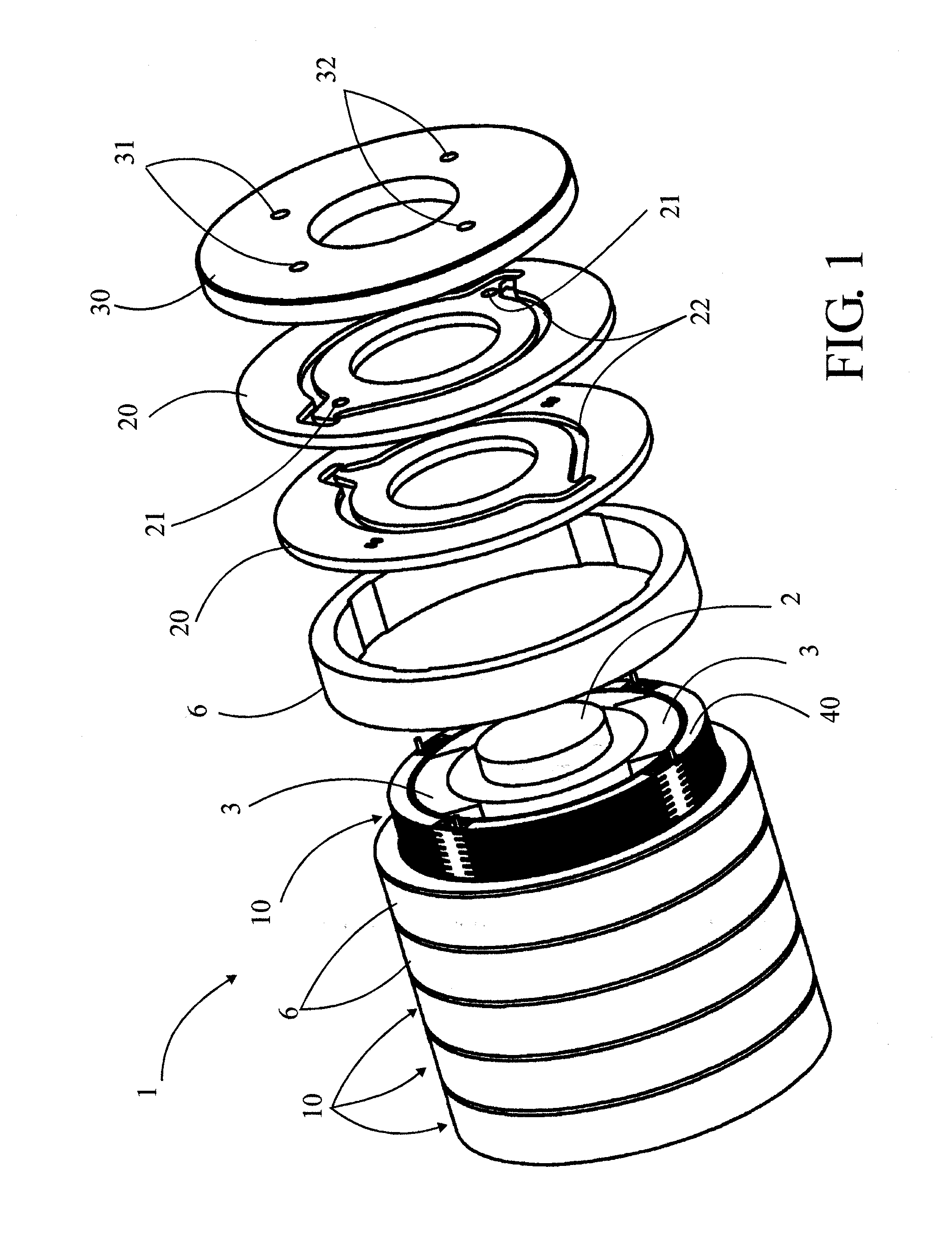 Magnetocaloric thermal generator