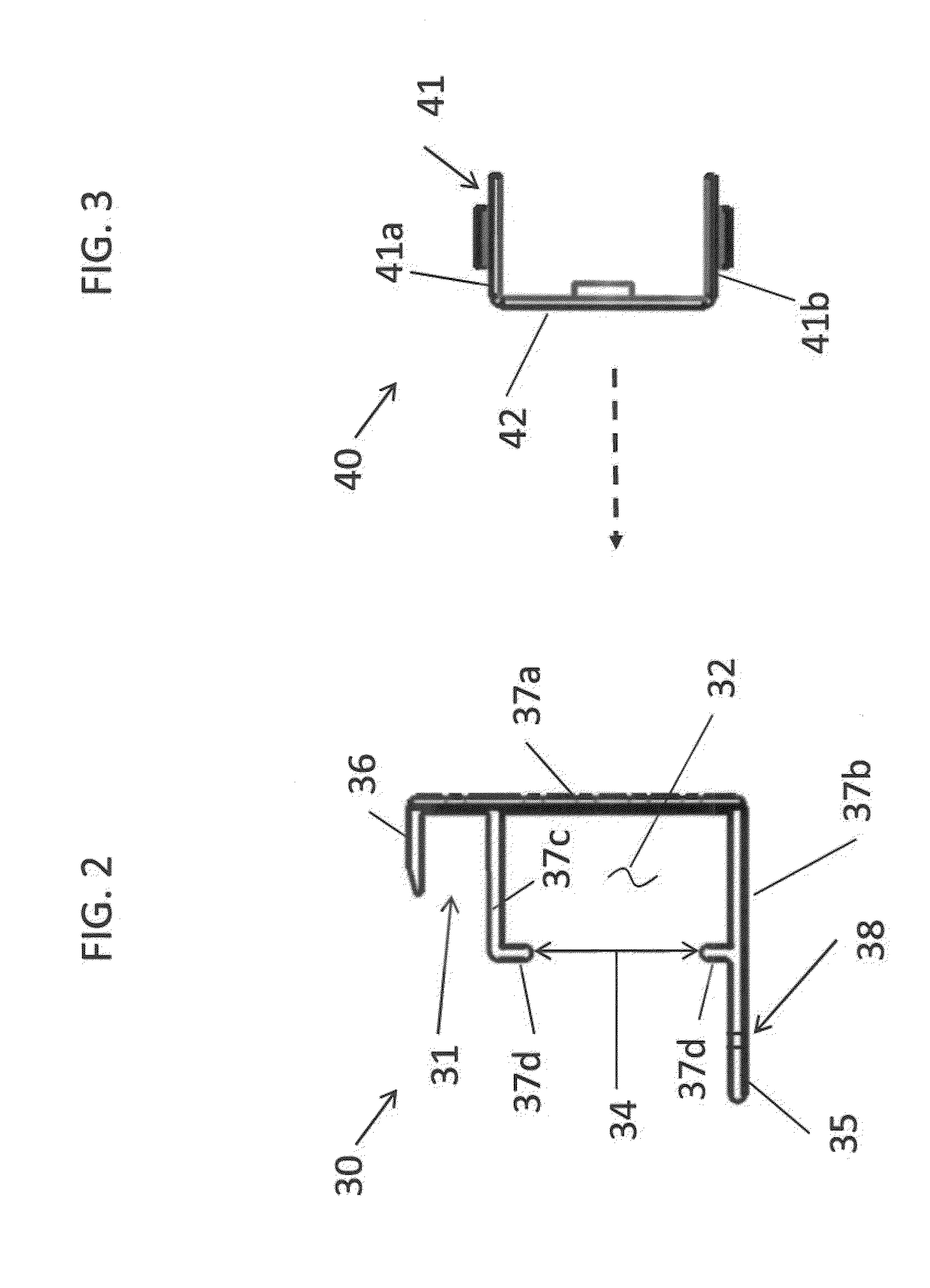 Frame for solar panels