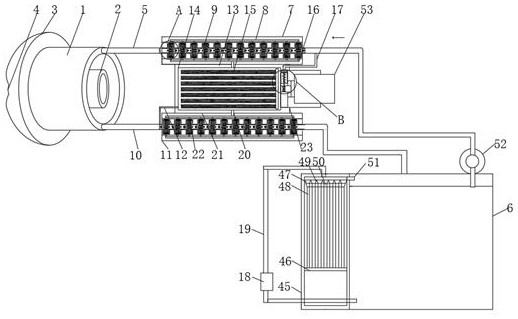 Semiconductor photoetching machine and use method thereof