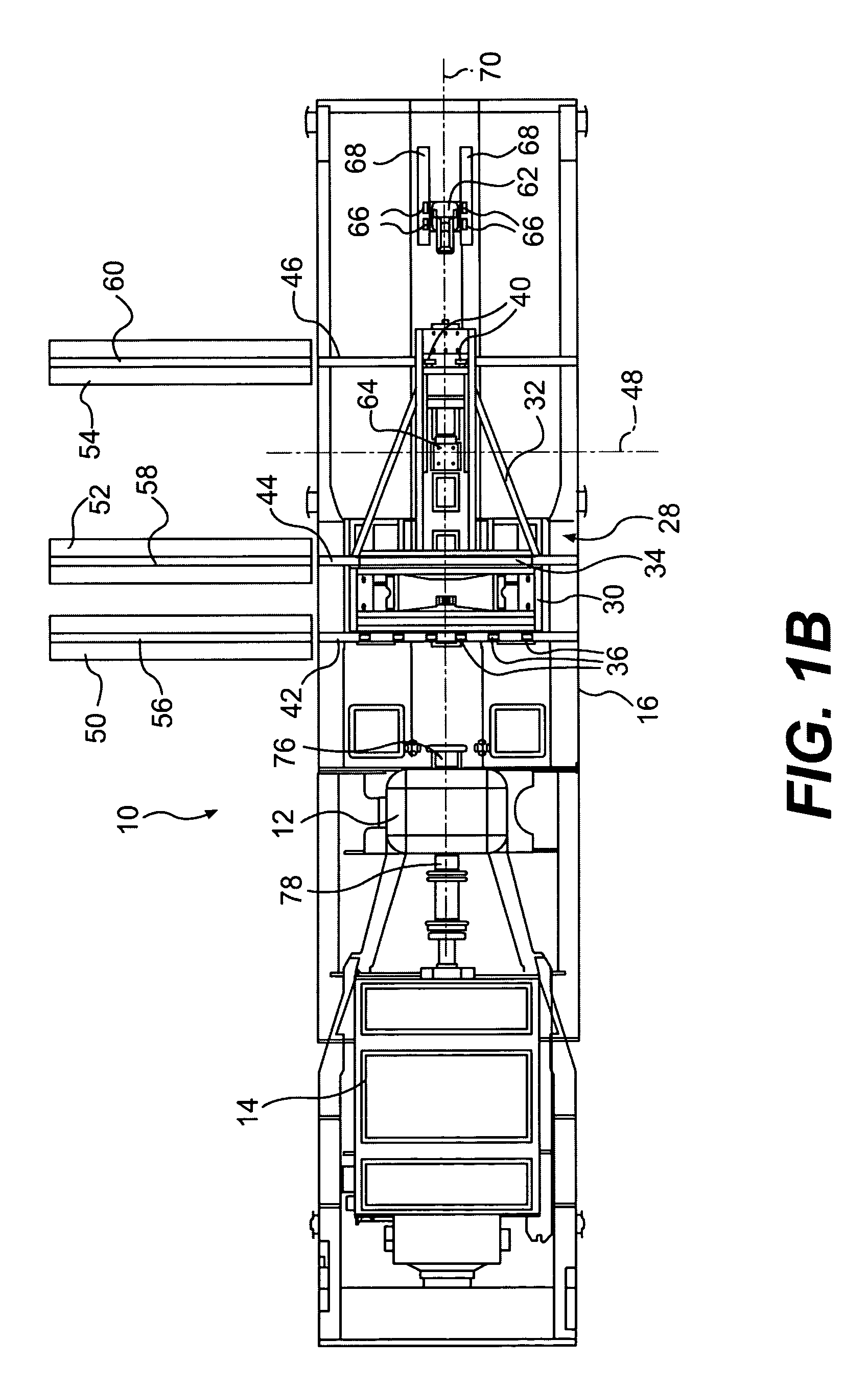 System for supporting and servicing a gas turbine engine