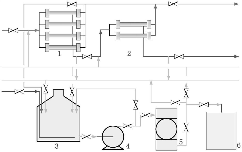 Method for cleaning spiral-wound membrane for water treatment