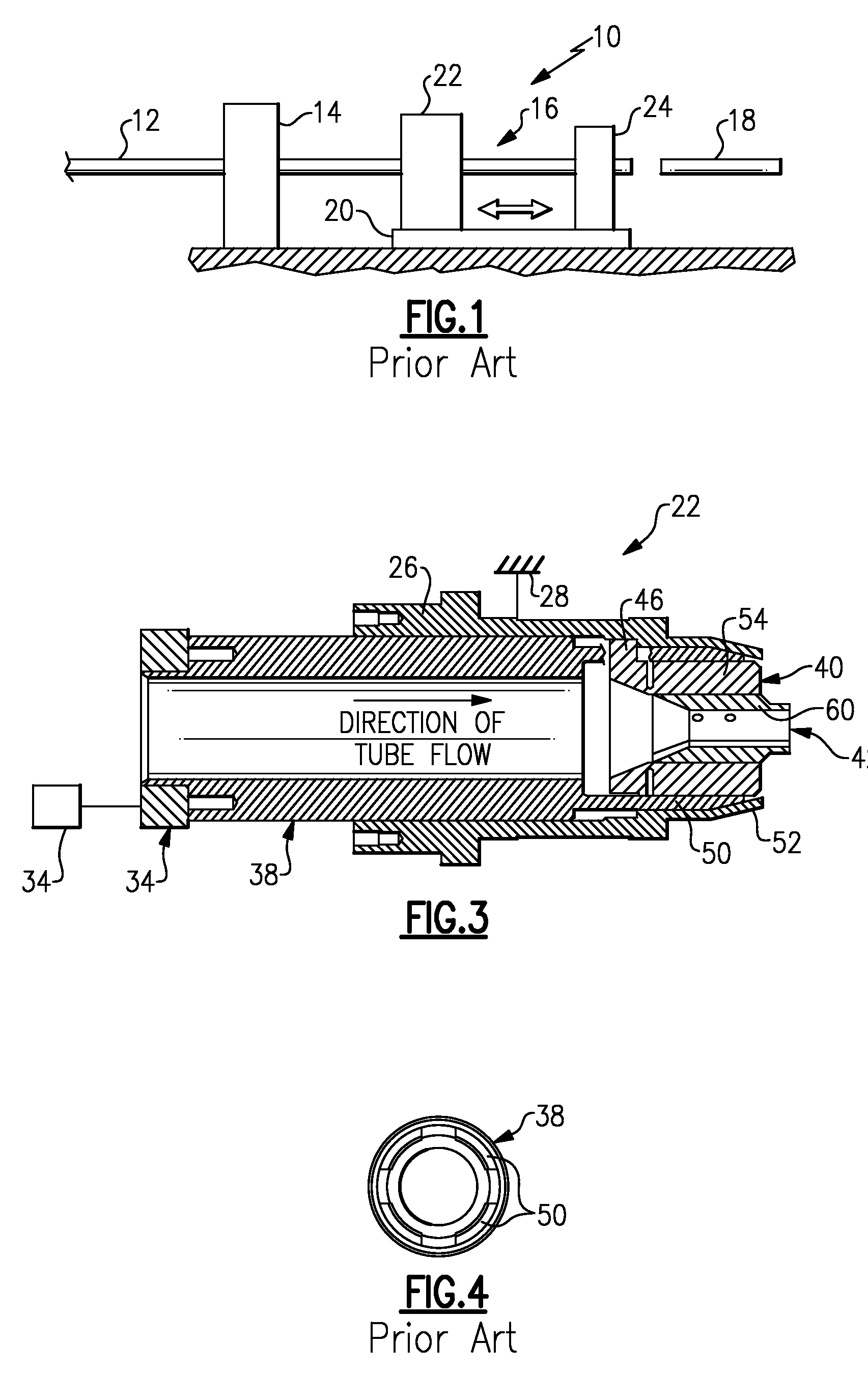 Material cutter clamping collet