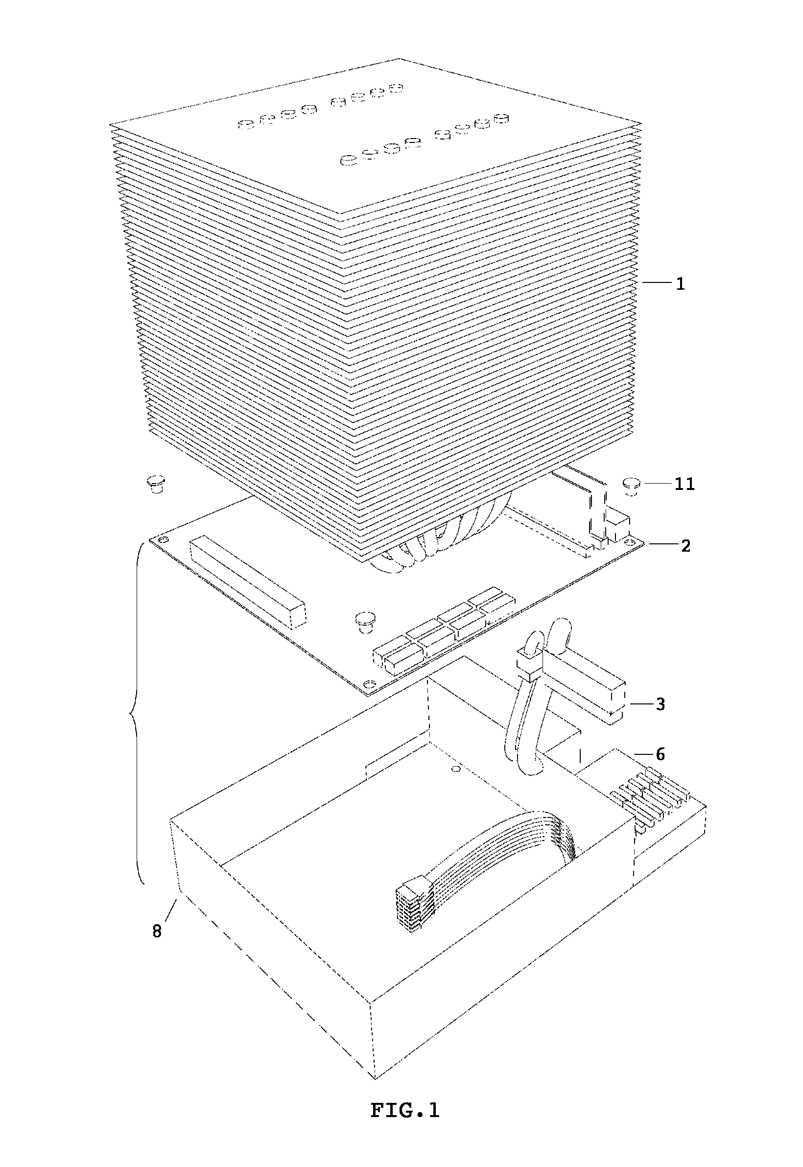 Silent computers having external heat sinks and portable raid docks