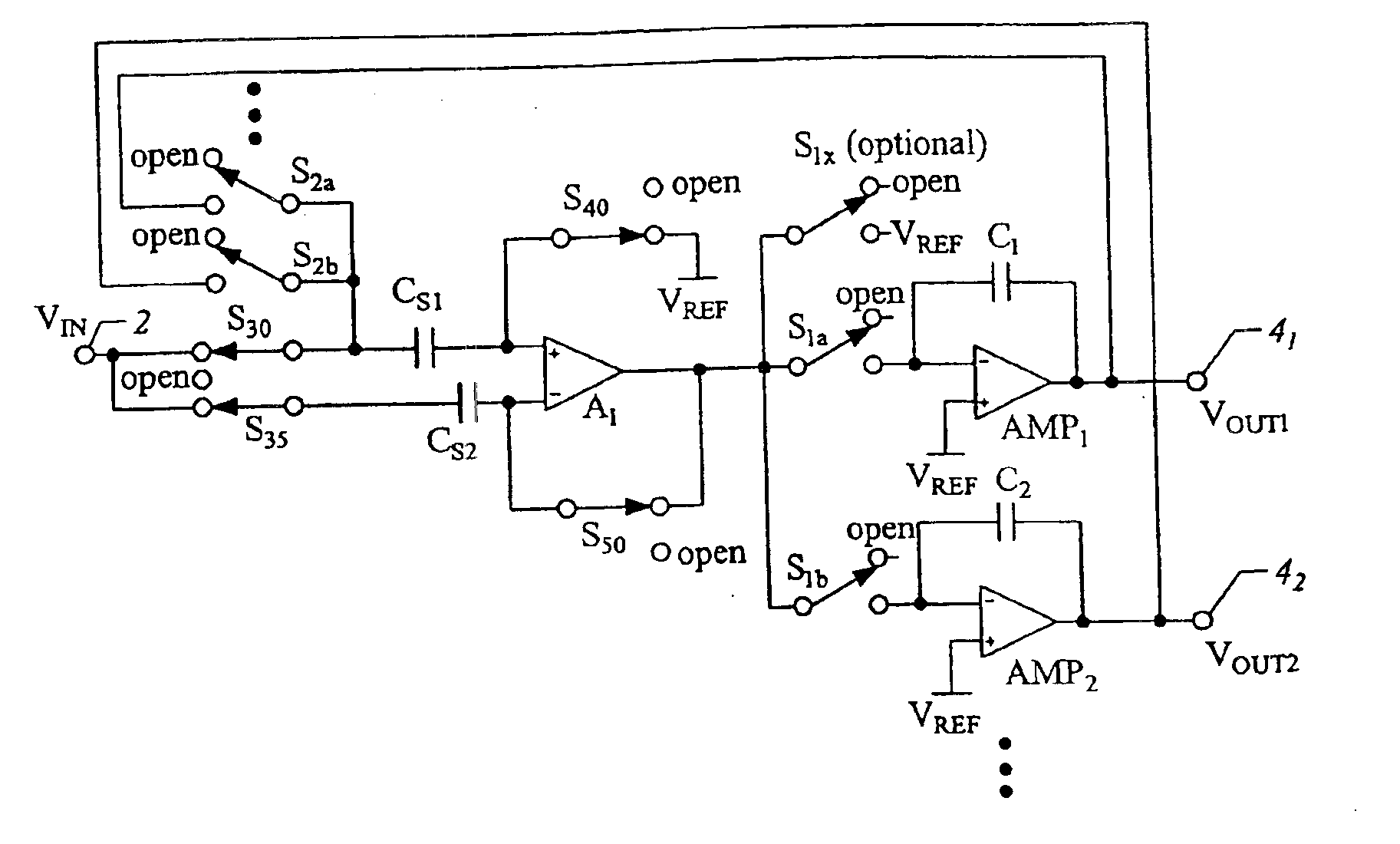 Analog demultiplexer