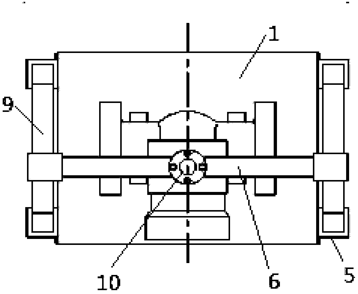 Fast clamping device for valve machining