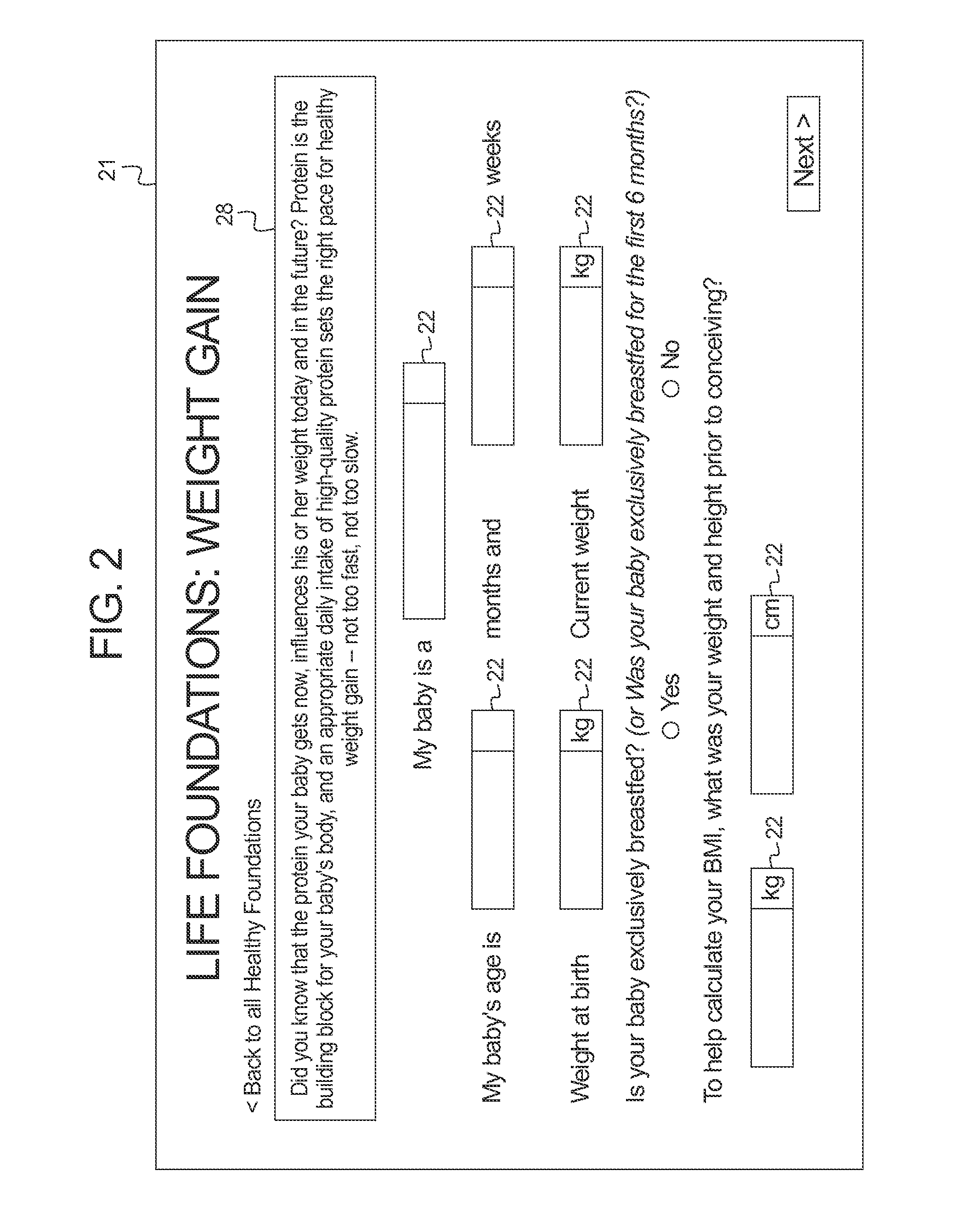 Devices, systems and methods of assessing the foundations for the healthy development of an infant or a young child