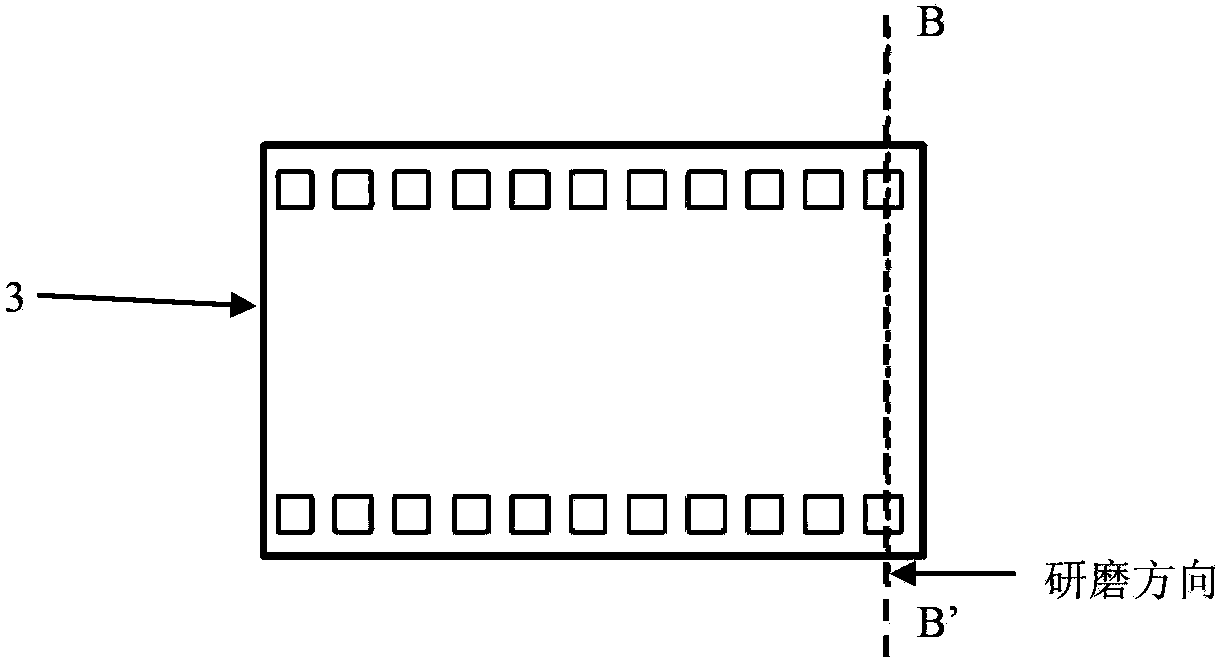 Quick counting and monitoring method of silicon substrate chip dislocation defects