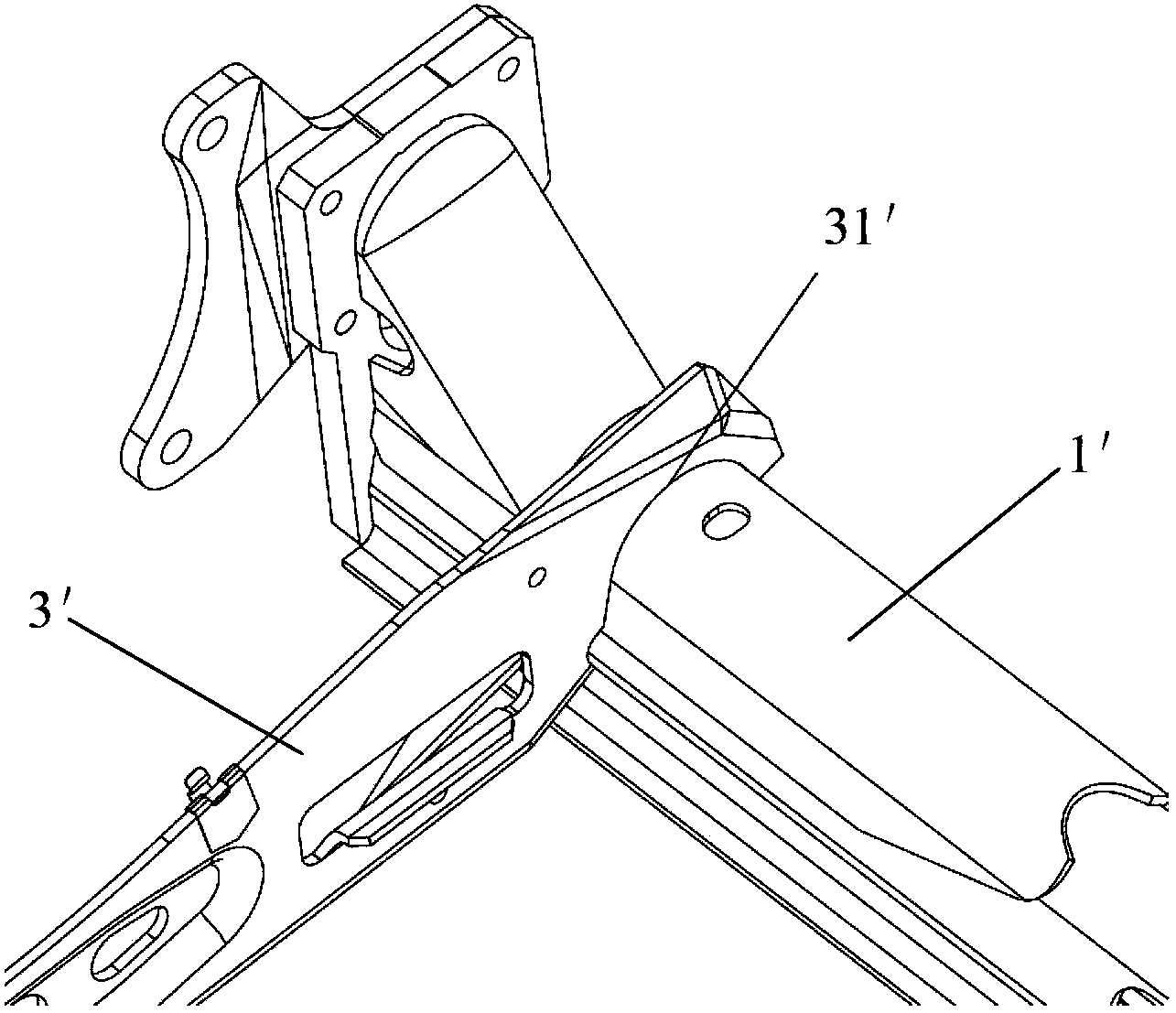 High-load rear axle