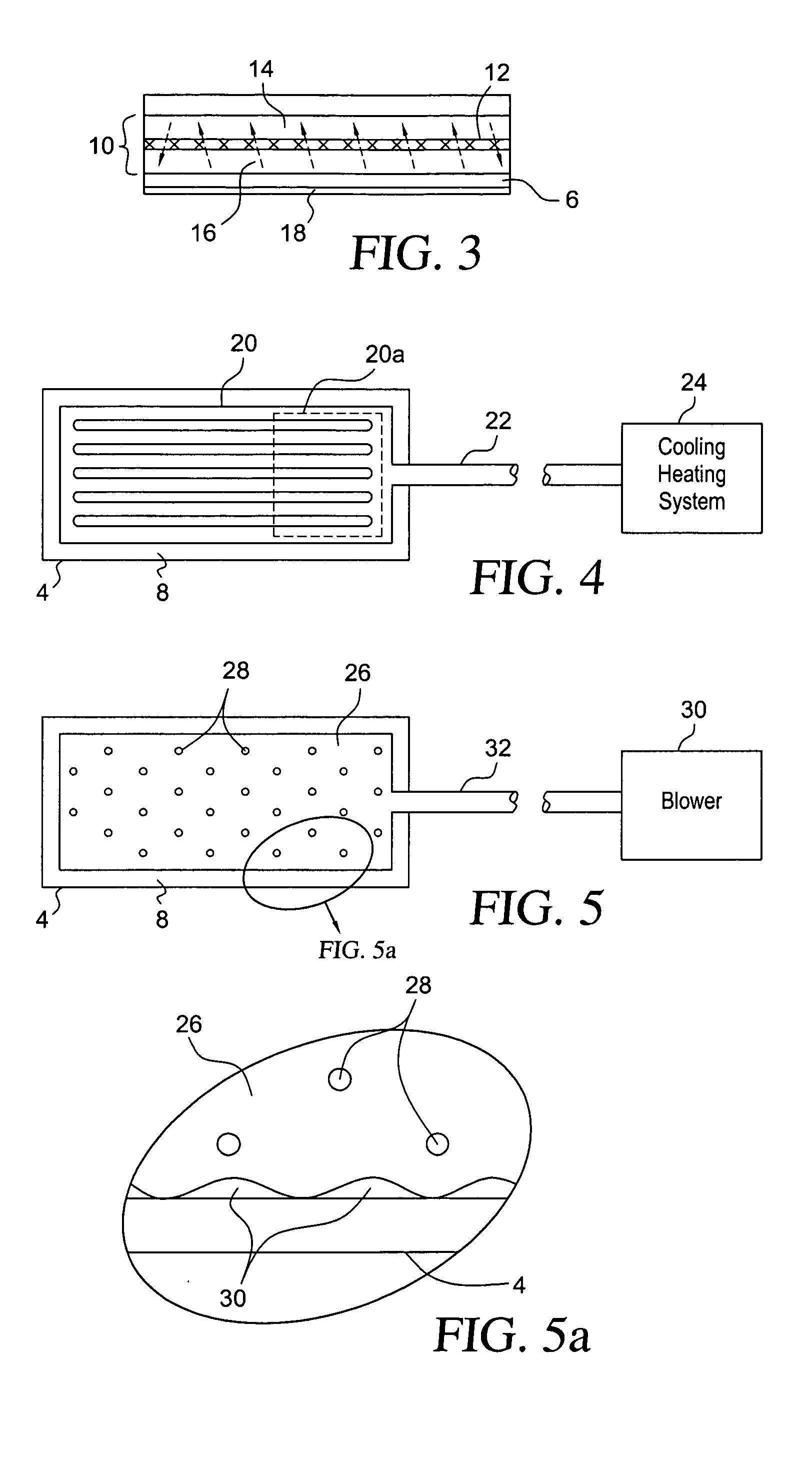 Patient heat transfer device