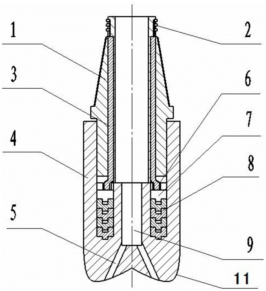 Electrical heat energy-mechanical energy comprehensive rock breaking drill