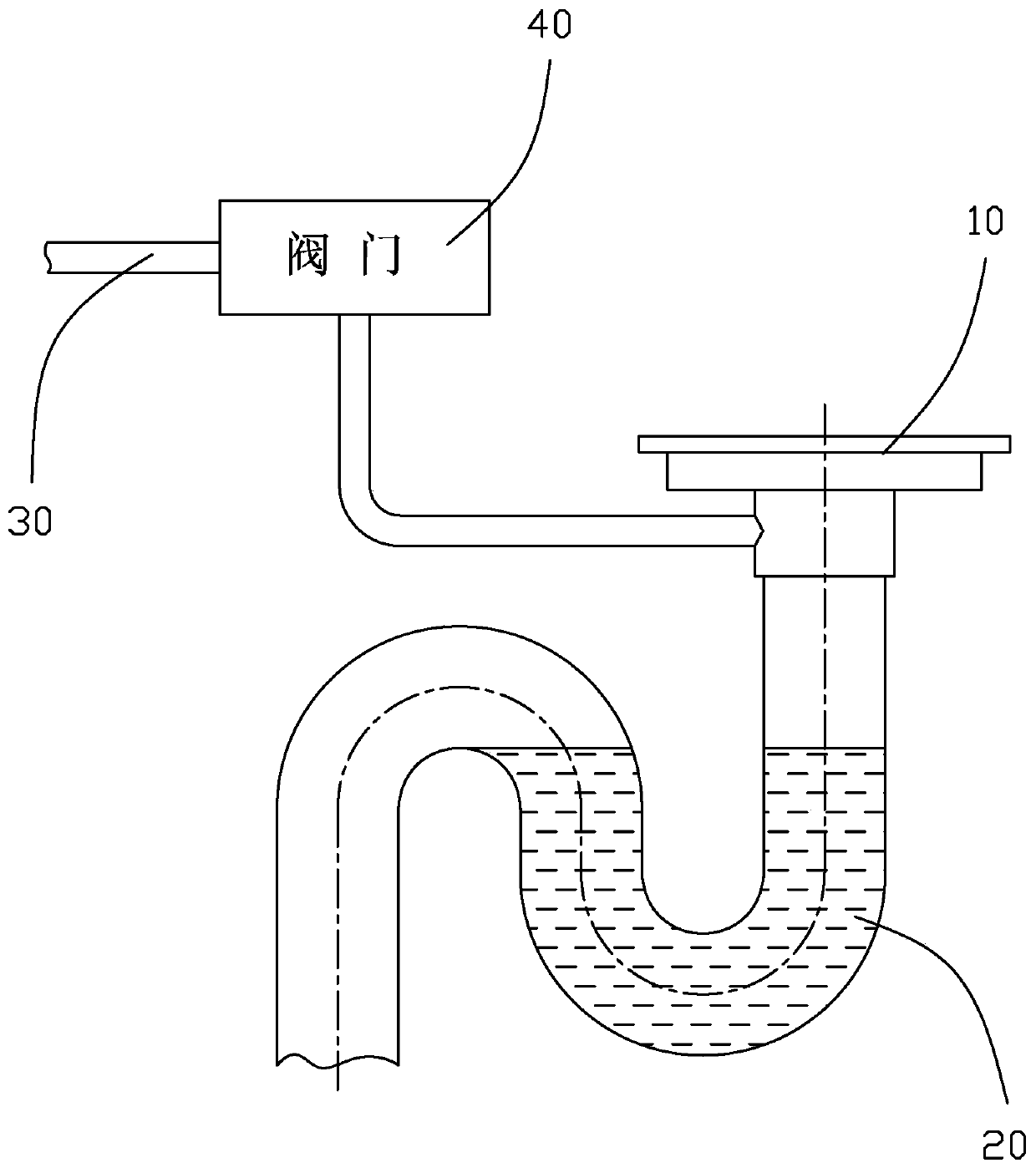 A deodorant floor drain device