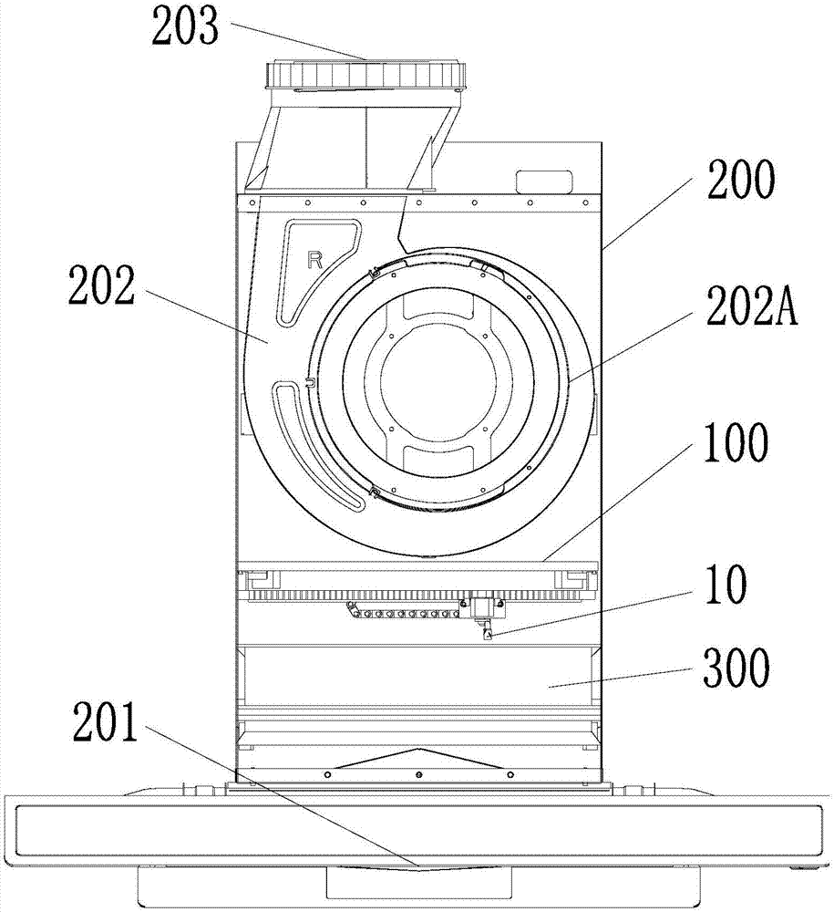 Spray head, spray cleaning device and kitchen ventilator