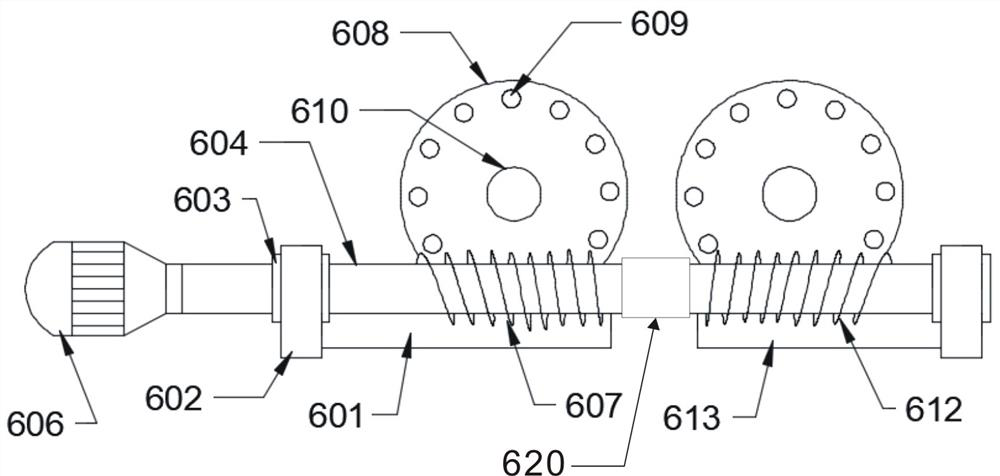 Automatic peeling machine for edible roots