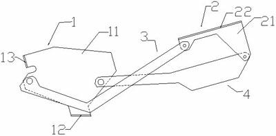 Hinge of trunk of vehicle