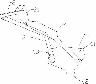 Hinge of trunk of vehicle