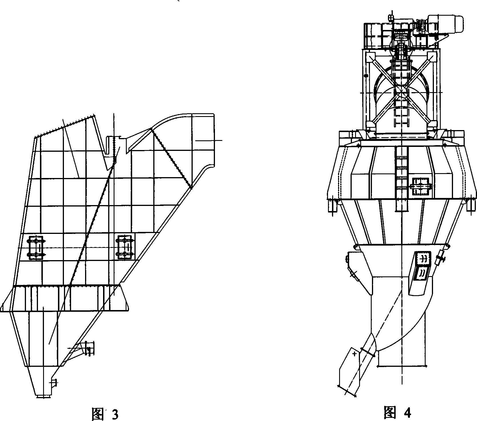 Roller press combination grinding device