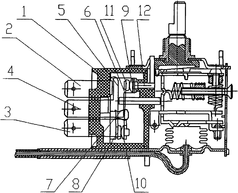 Pressure-type temperature controller