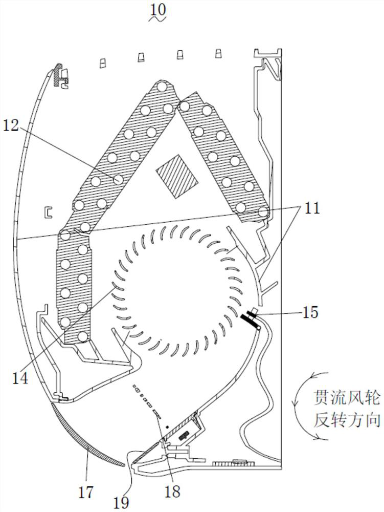 Air conditioner indoor unit, air conditioner and cleaning method of air conditioner indoor unit