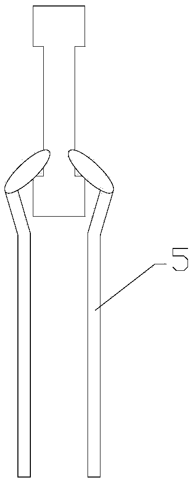 Concave dual-electrode integrated chip high-voltage ceramic capacitor and manufacturing process thereof