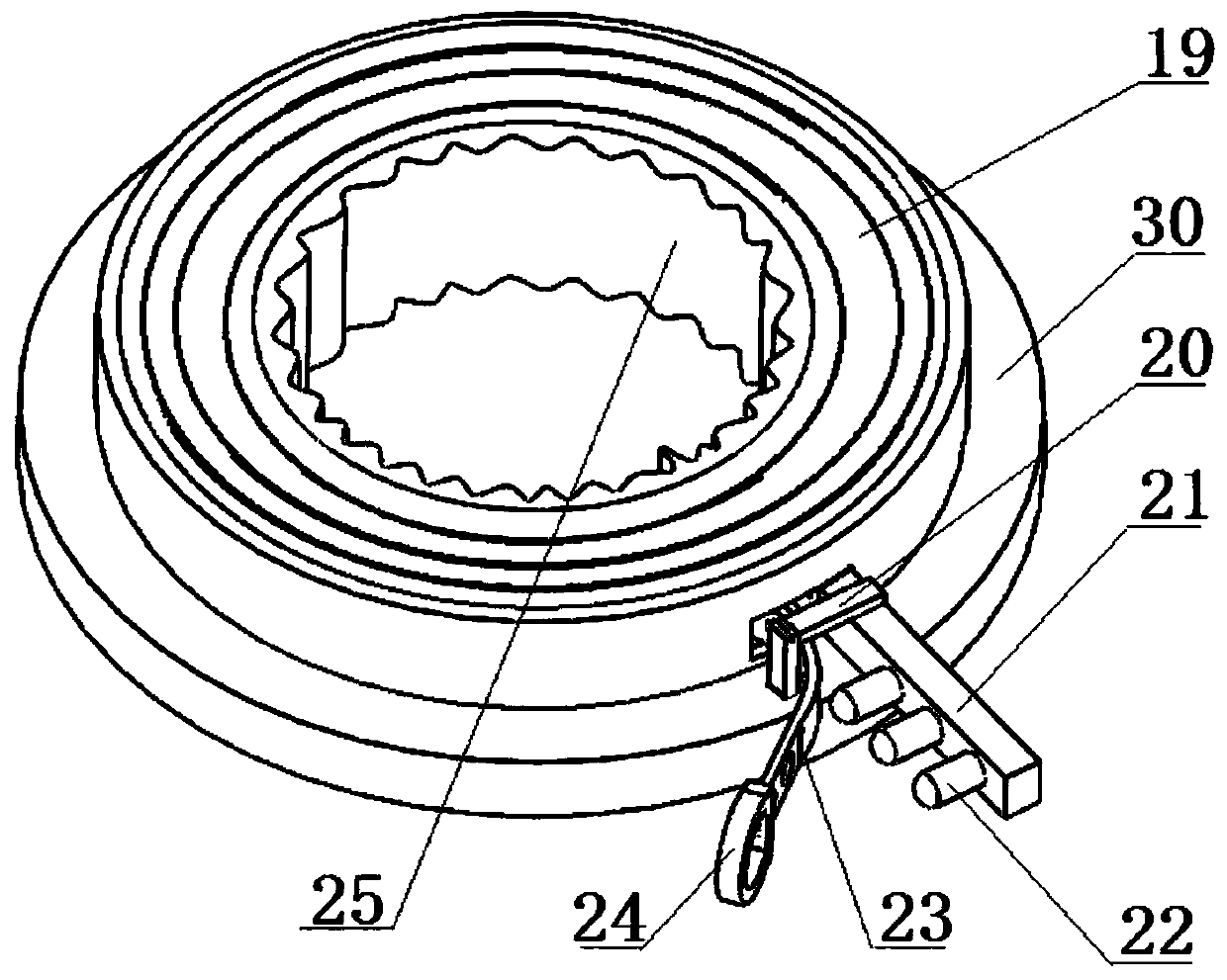 Primary testicular lymphoma radiotherapy protection device