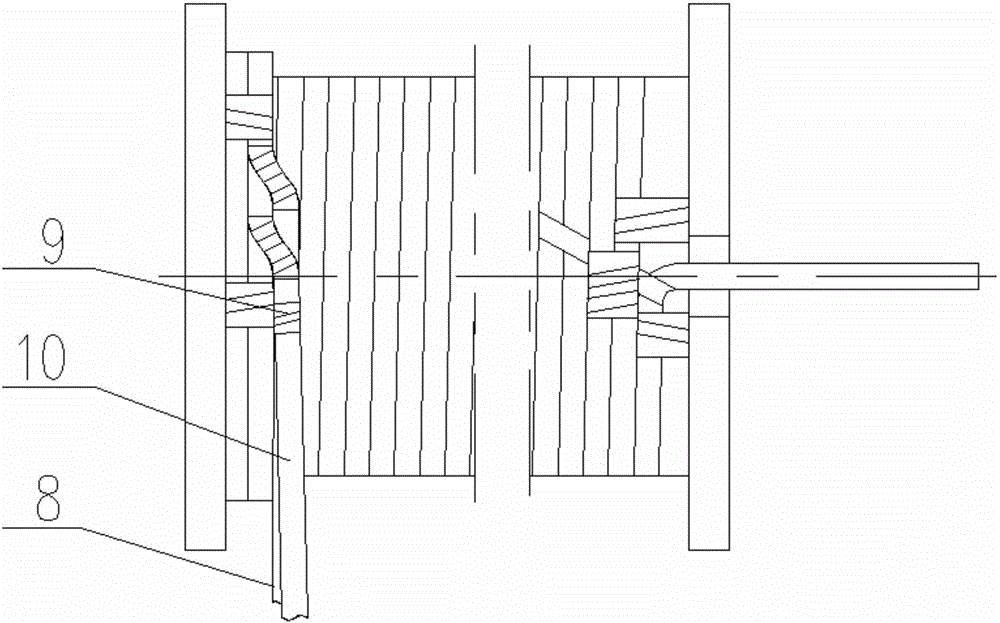 A Winding Method for Coils of Layer Type Distribution Transformer Coils Radiating to Multiple Parallel Windings