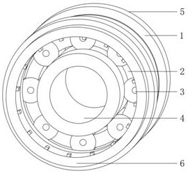 High-speed mute miniature precision bearing