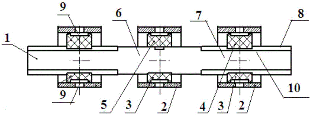 An isometric displacement bridge expansion joint device