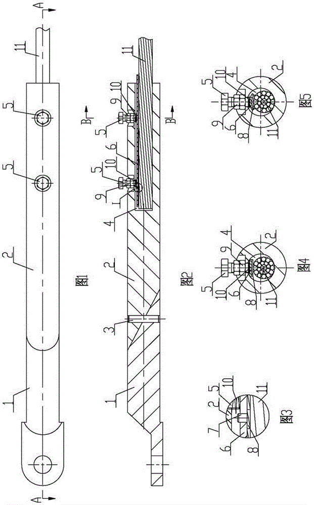 Anti-breaking anti-loosing copper and aluminum adapter clamp