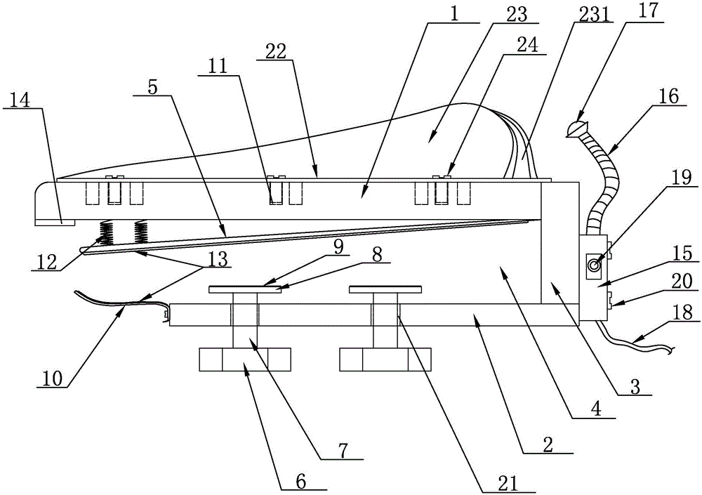 Multifunctional sewing machine overlapping fixture