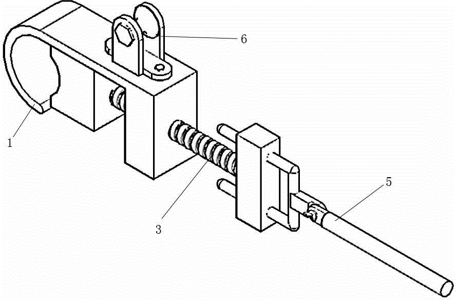 Multifunctional overcurrent clamp capable of being mounted vertically