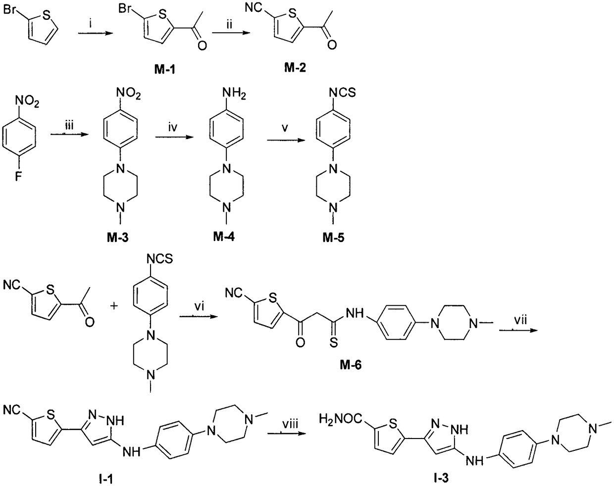 Compounds and use thereof in anti-AML drugs