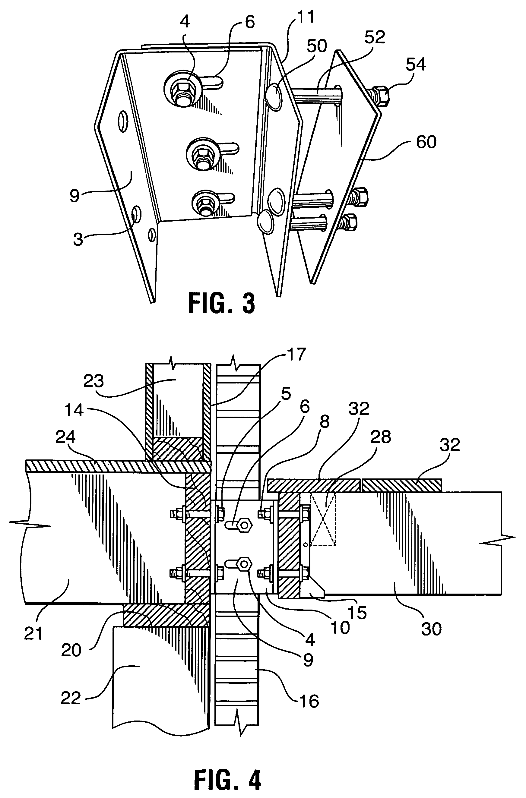 Brick veneer header bracket