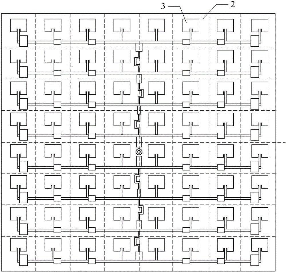 Broadband low-sidelobe microstrip antenna array for anti-collision radar system