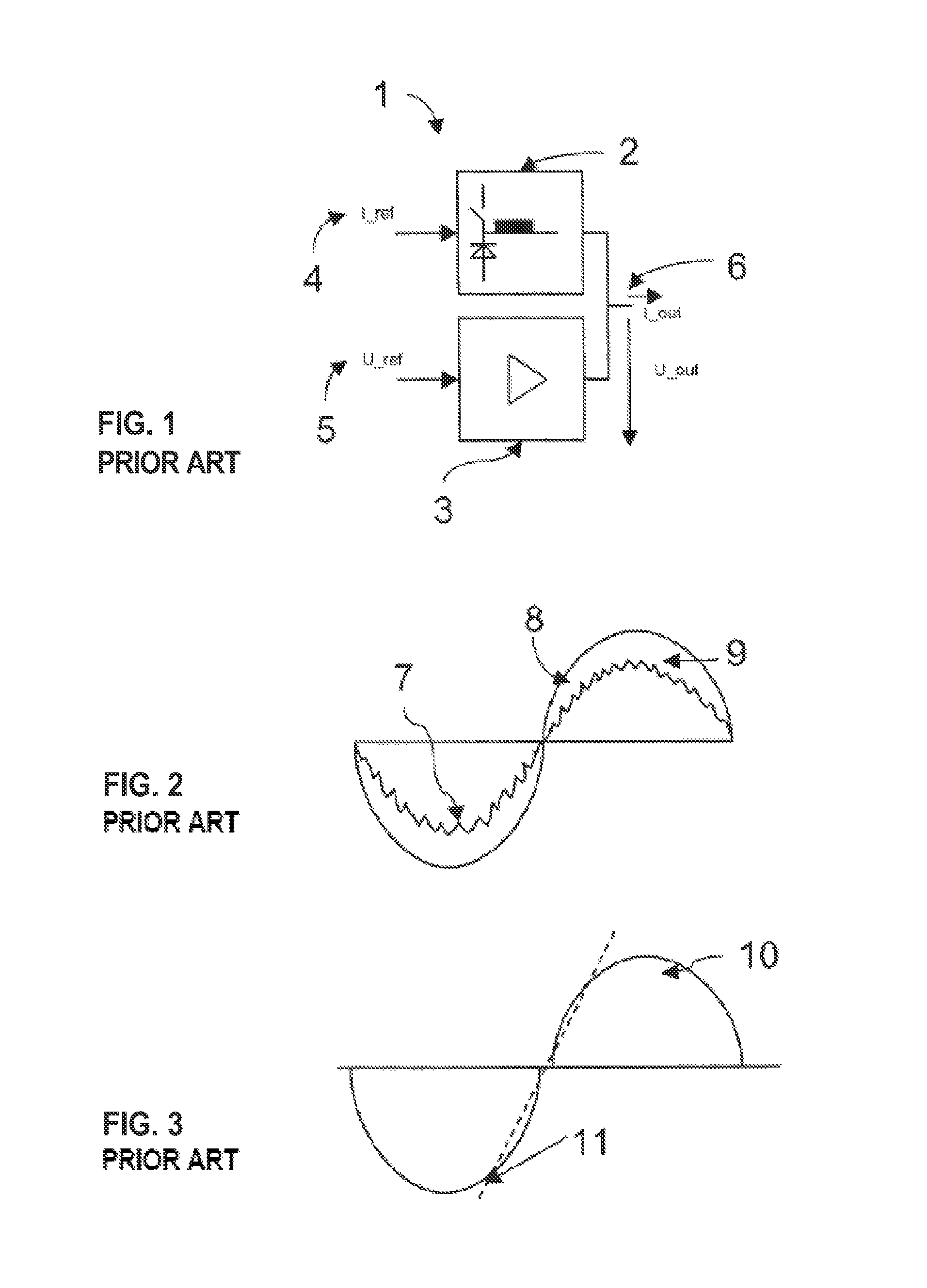 Method and arrangement for efficiently generating current with a high rate of change