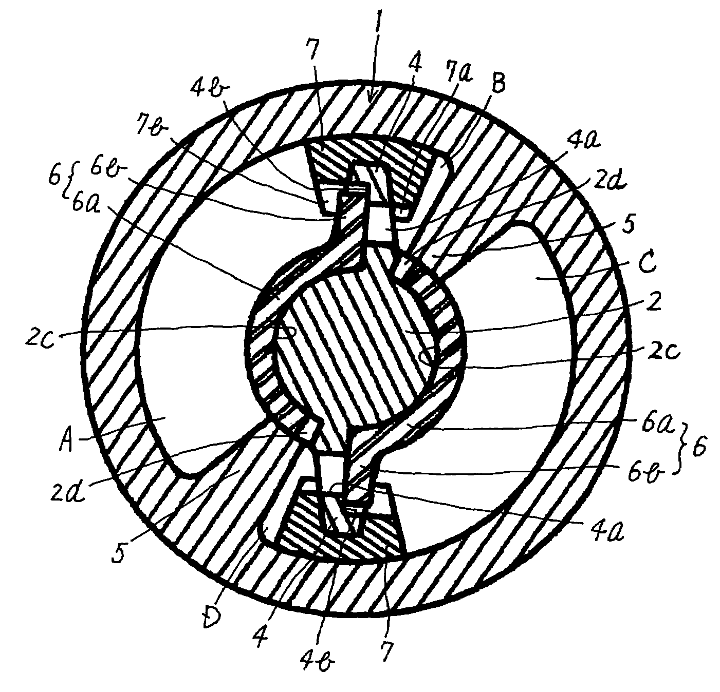 Rotating damper