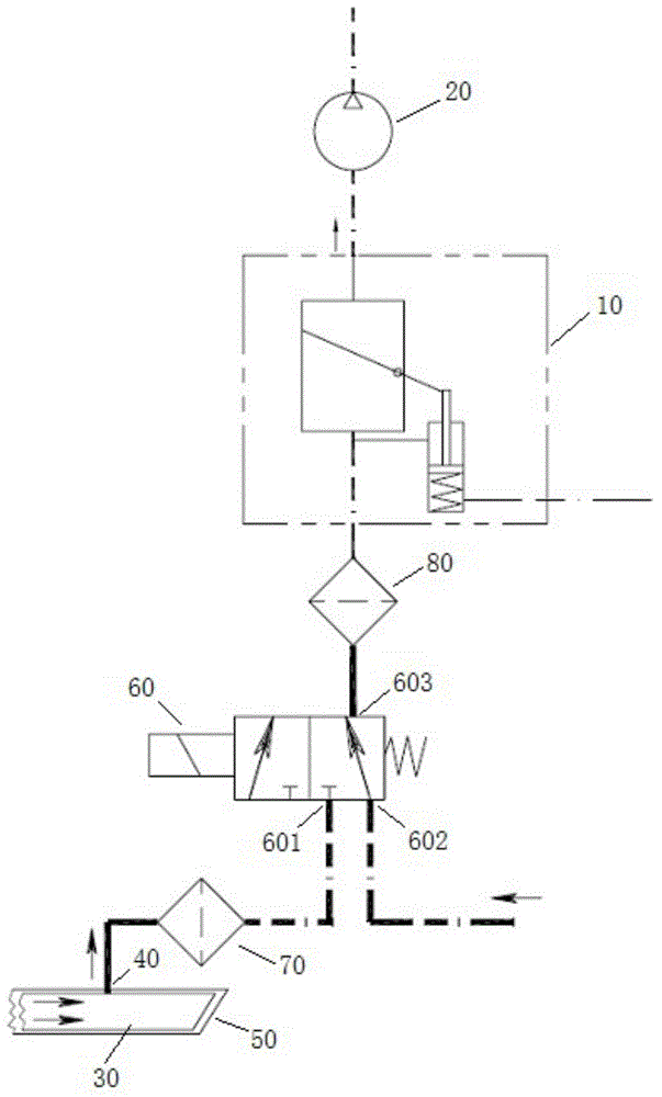 Vehicle-mounted compressed air foam system and vehicle with the same