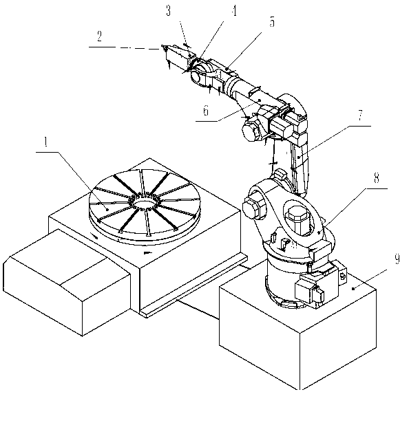 Multi-shaft carving machine