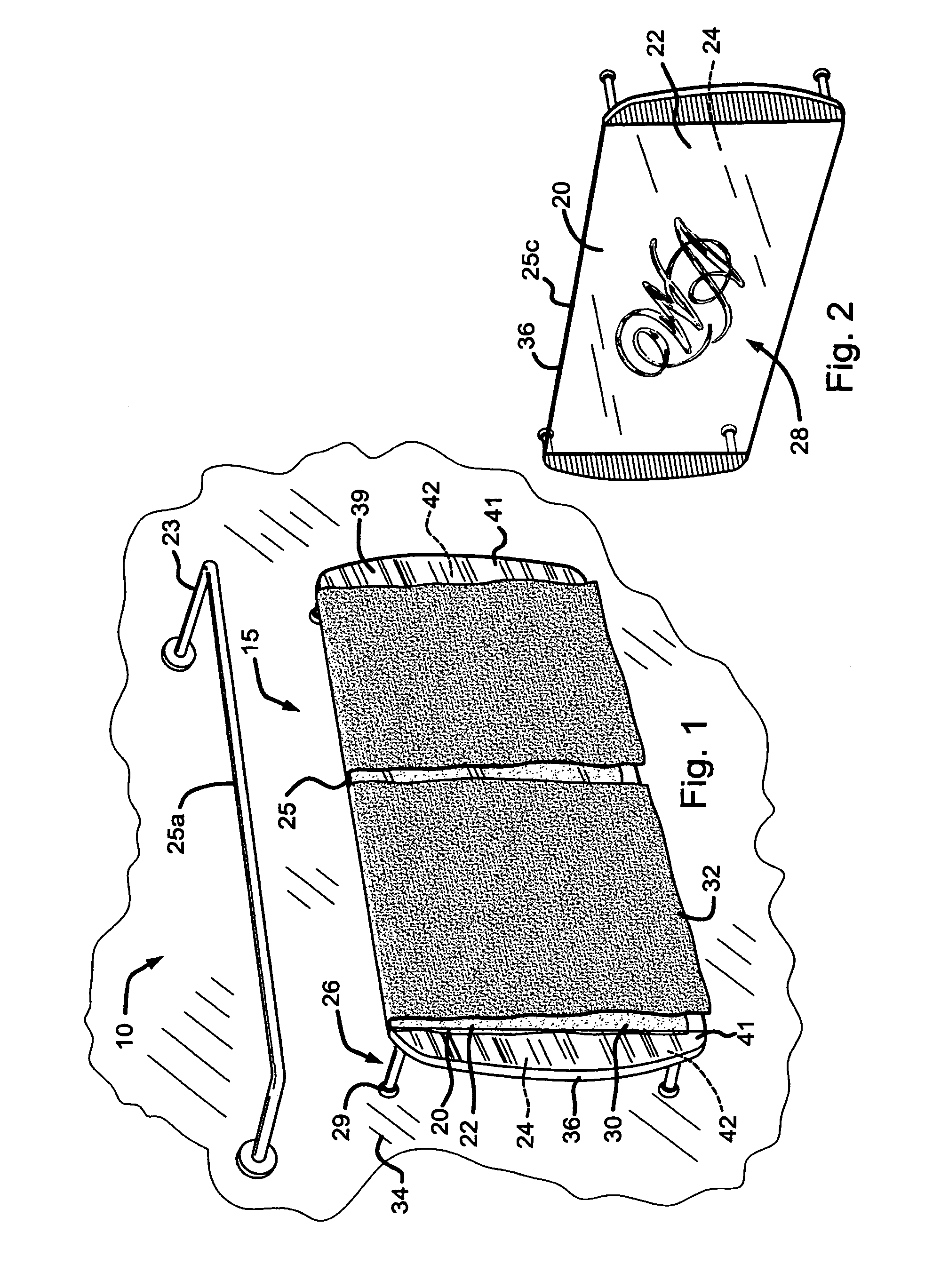 Method and apparatus for a cloth heater