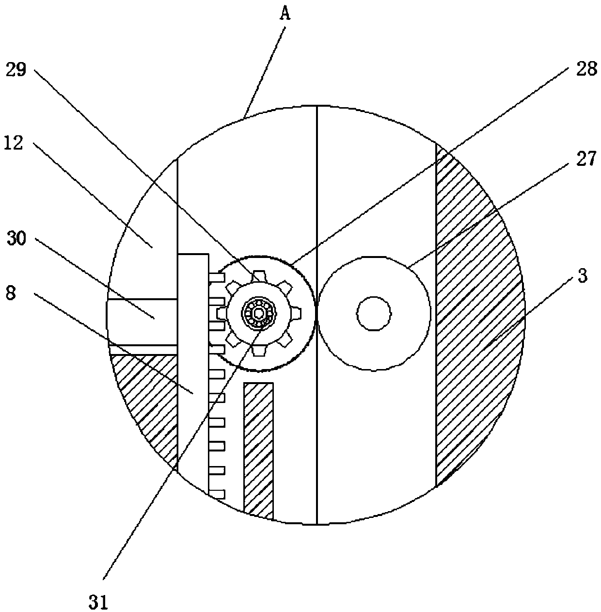 Self-refreshing nursing-cleaning device