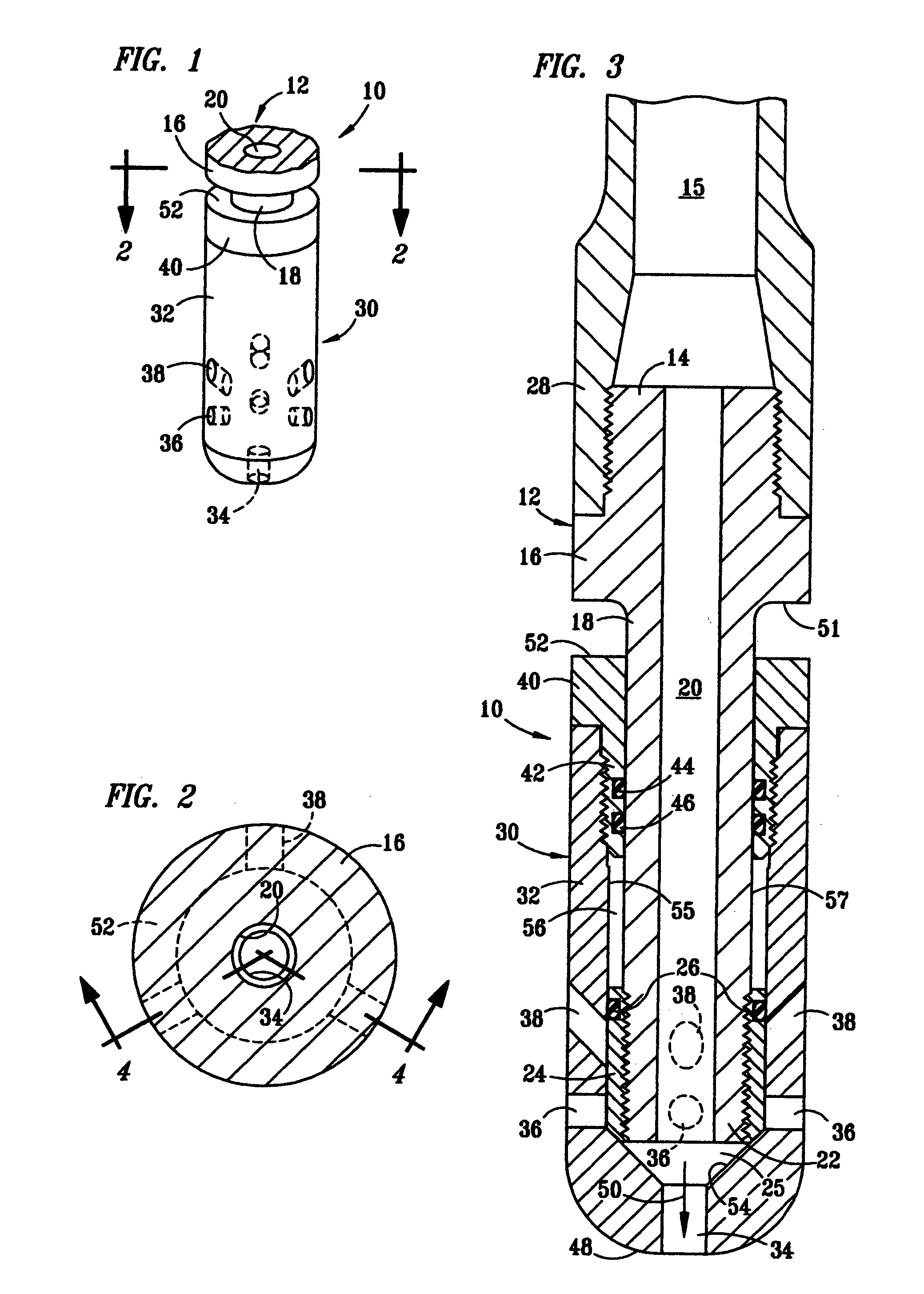 Self-adjusting nozzle