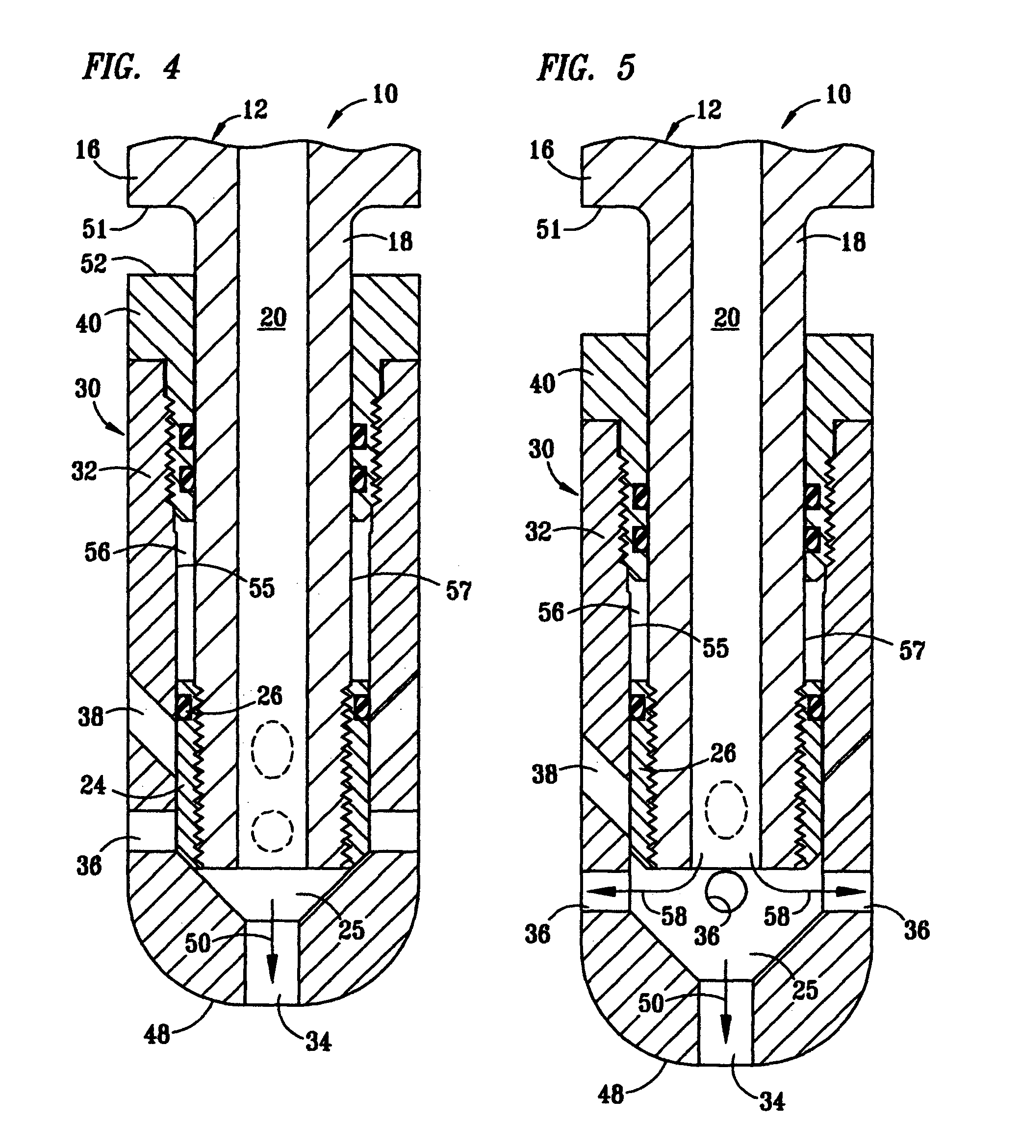 Self-adjusting nozzle