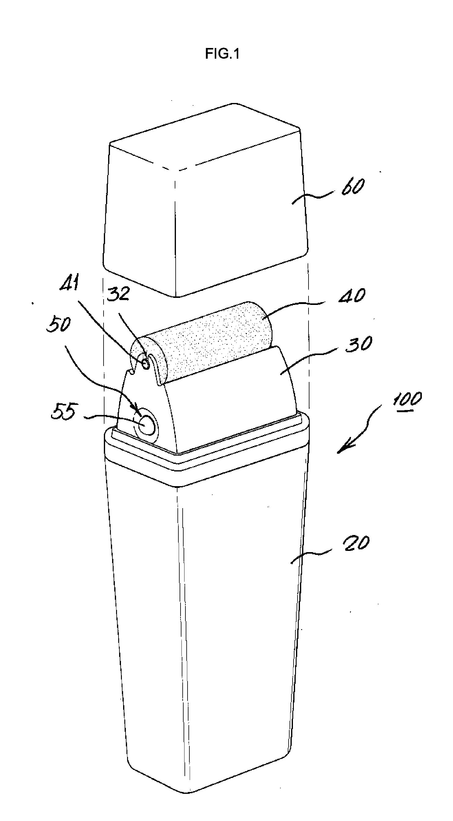 Roller-type dual cosmetic case having airless pump