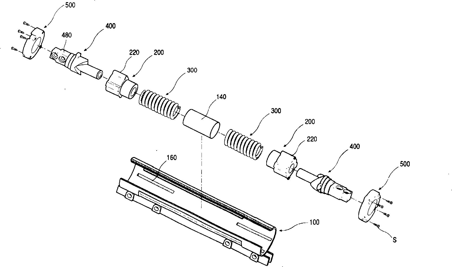 Hinge device for kraut refrigerator