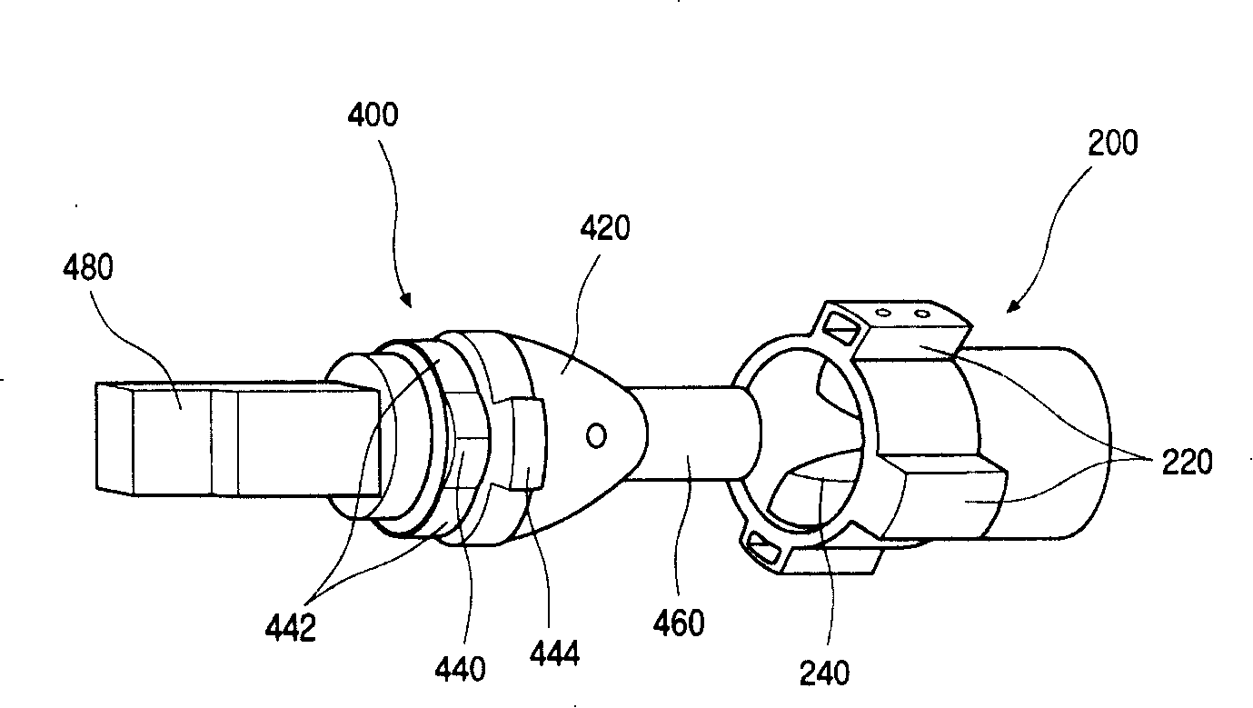 Hinge device for kraut refrigerator