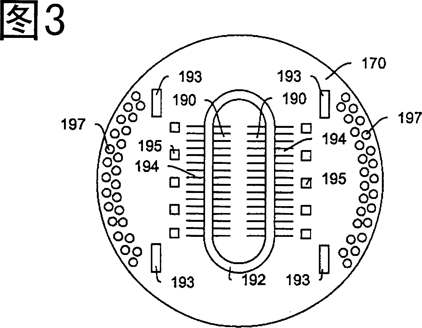 Contact structure having contact block