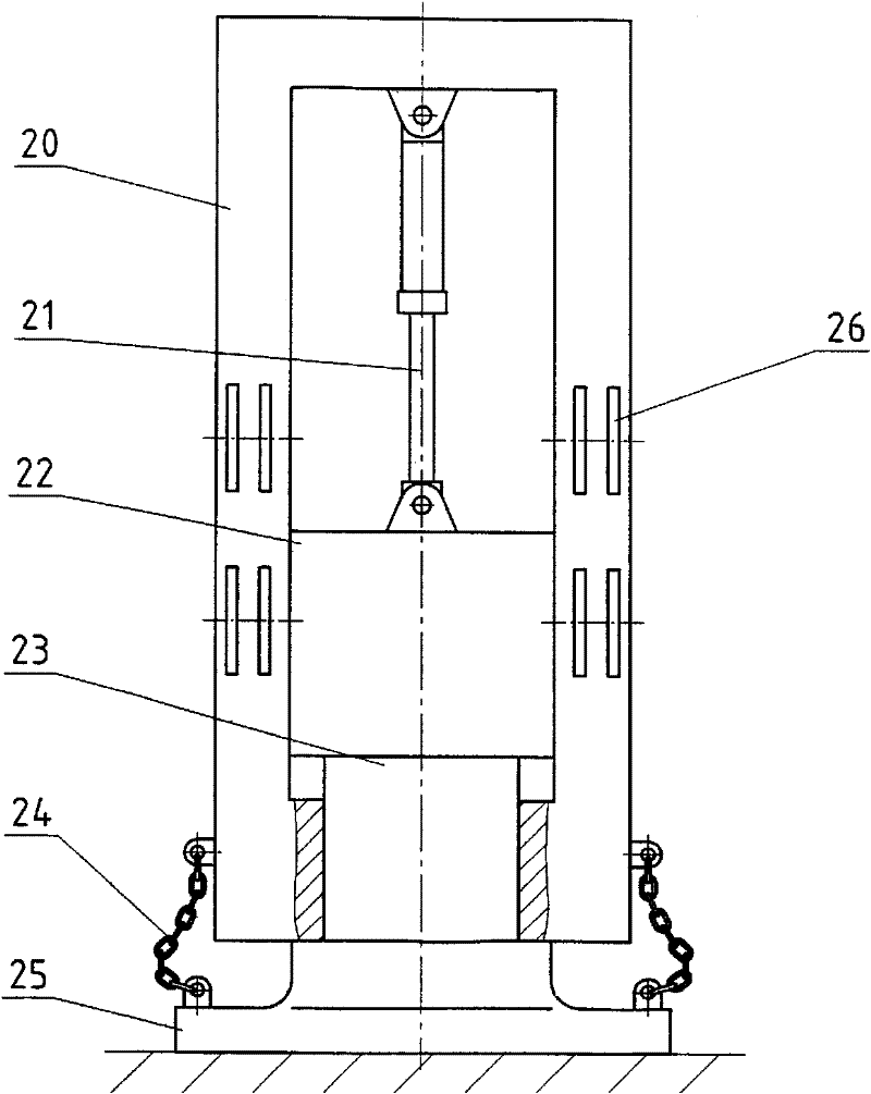 Motorized high-speed hydraulic compacting machine