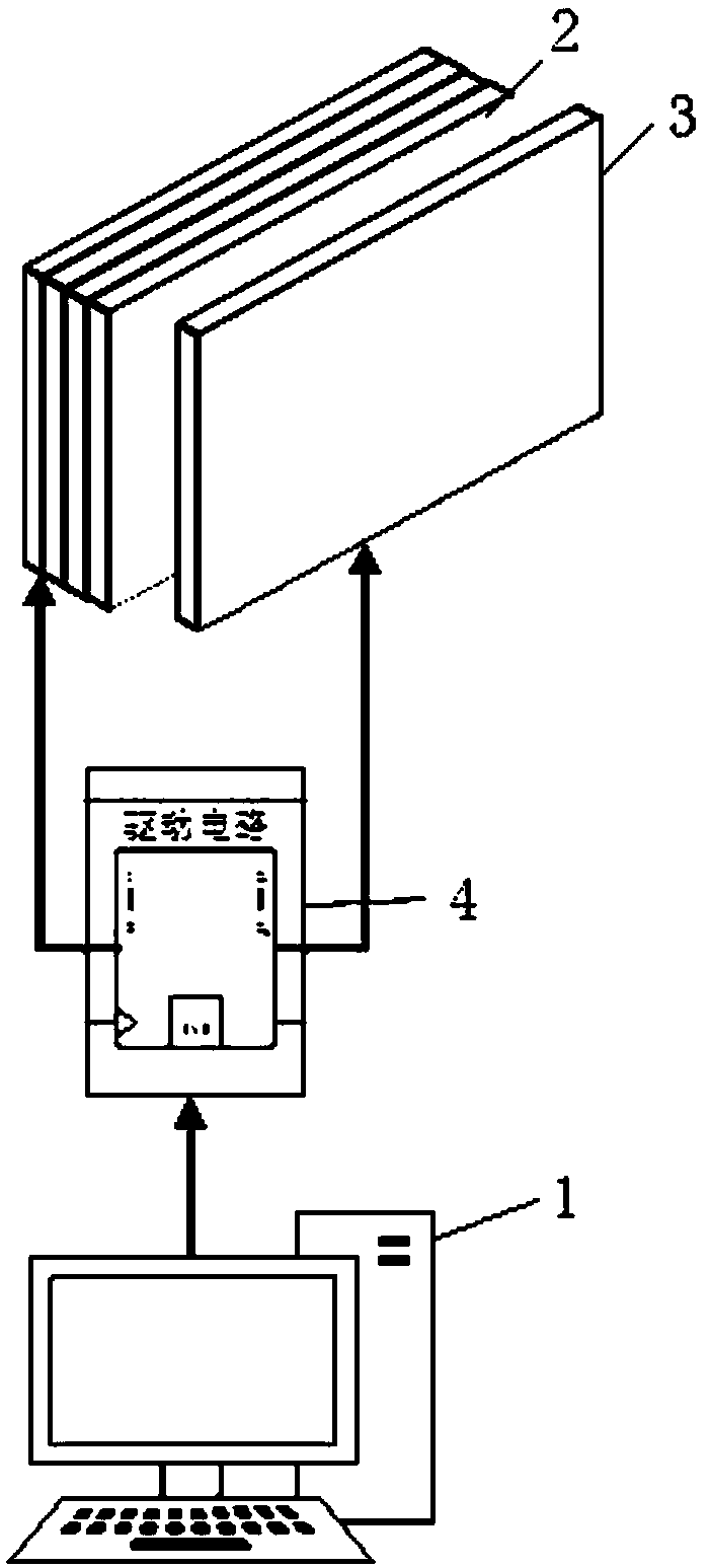 Liquid crystal display gray scale improvement apparatus based on laminated liquid crystal display screens