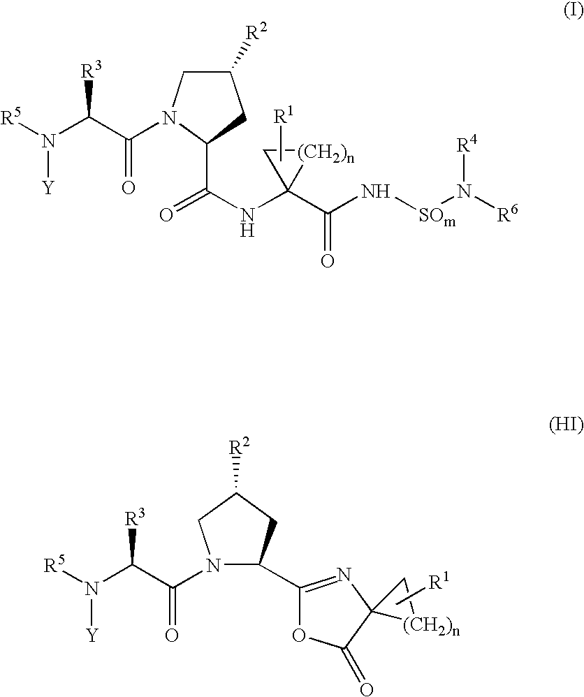 Hepatitis c inhibitor peptide analogs