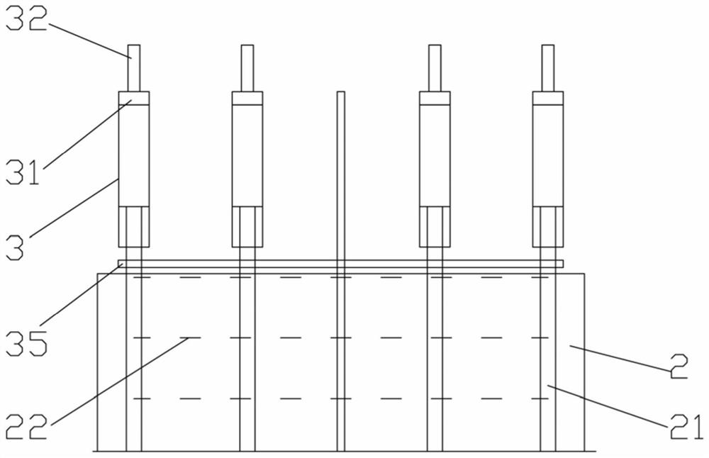 Prefabricated column and cast-in-place concrete structure sleeve inverted insertion type secondary grouting construction method