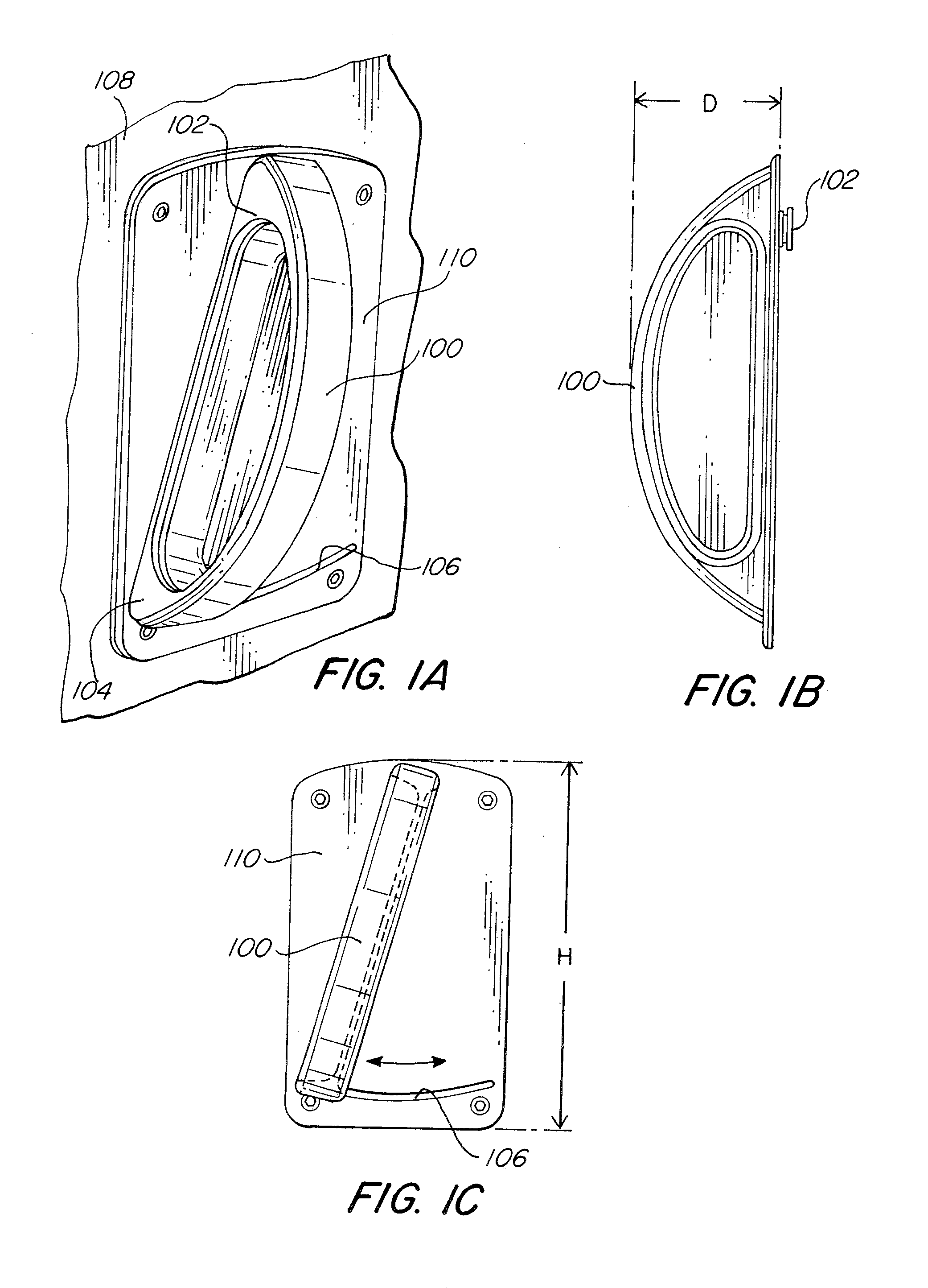 Anti-ligature door hardware